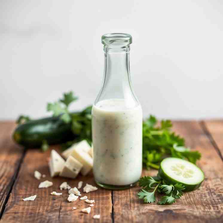 Healthy Blue Cheese Dressing - Creamy Crema Recipe